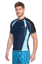 Sunseeker Tie dye blocking short sleeve rash guard