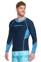 Sunseeker Underwater raglan long sleeve rash guard